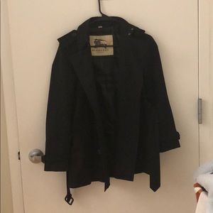 NWOT Burberry black coat